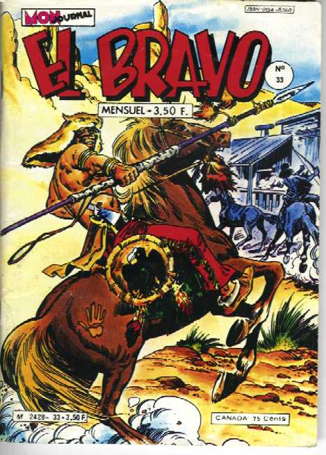 Scan de la Couverture El Bravo n 33